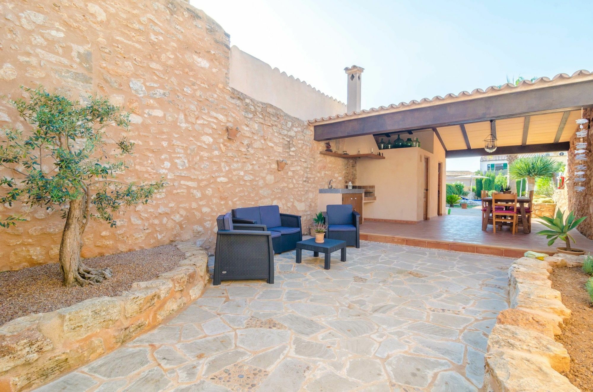 Cas Padrins Villa Santanyi Exterior photo